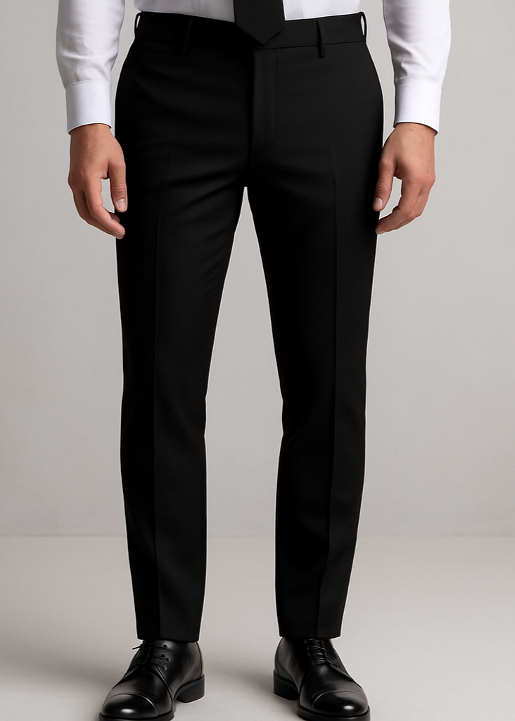 Minimalist studio trouser product photography