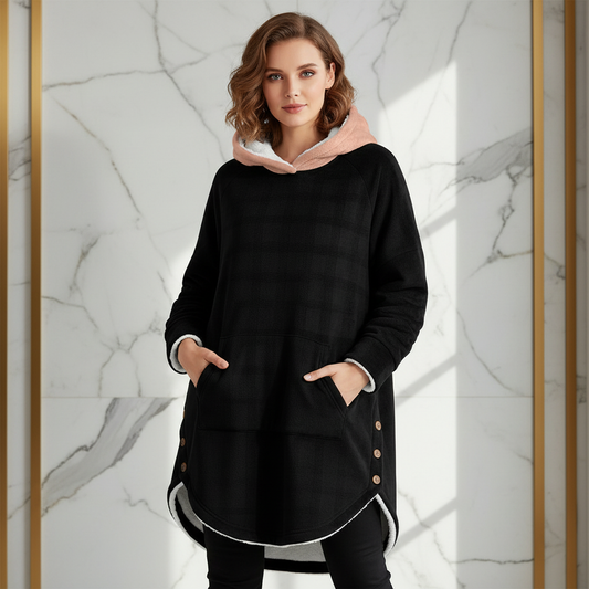 Model in elegant standing pose