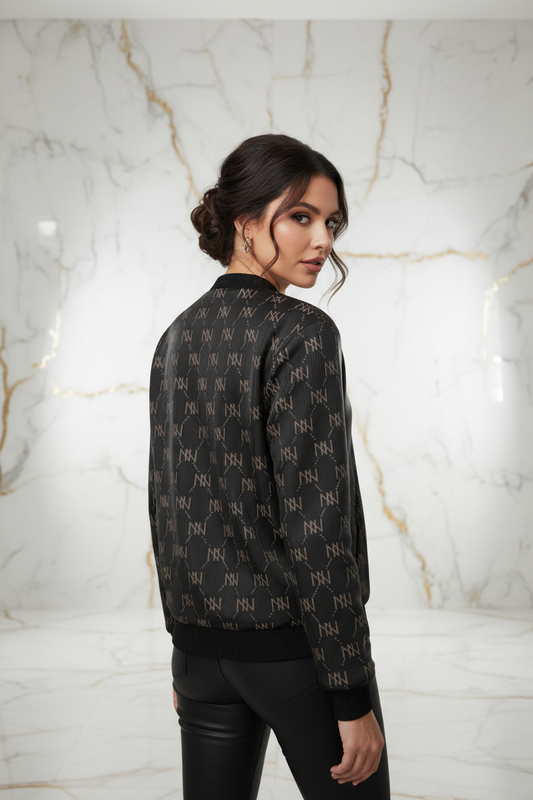 جاكيت بومبر بنمط NN - منظر خلفي