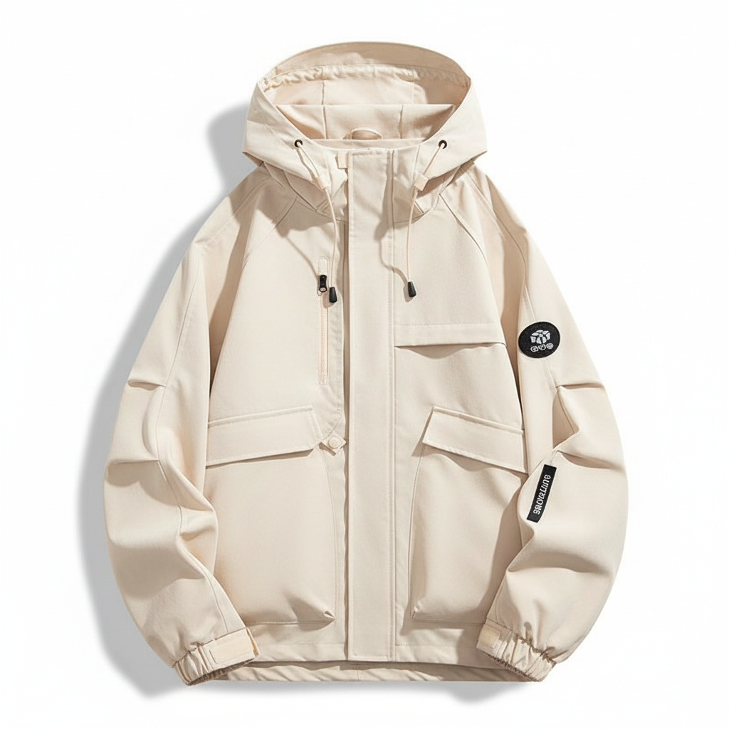 Off-white jacket front view