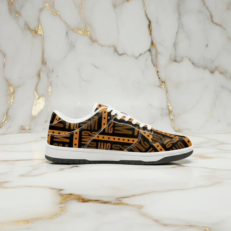 Orange Me Dunk Side Profile