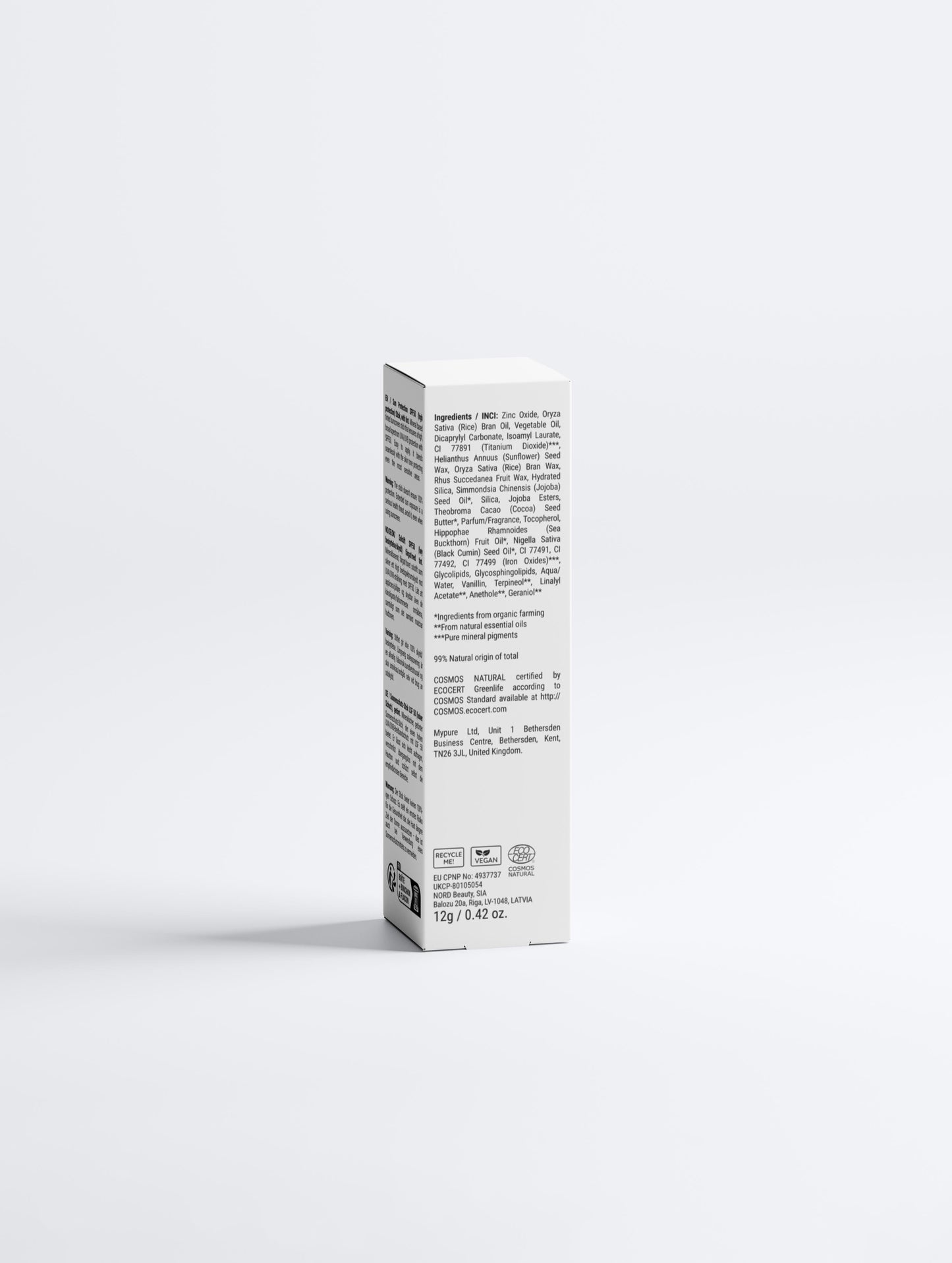 IVORYNN Sun Protection SPF50 Stick With Tint