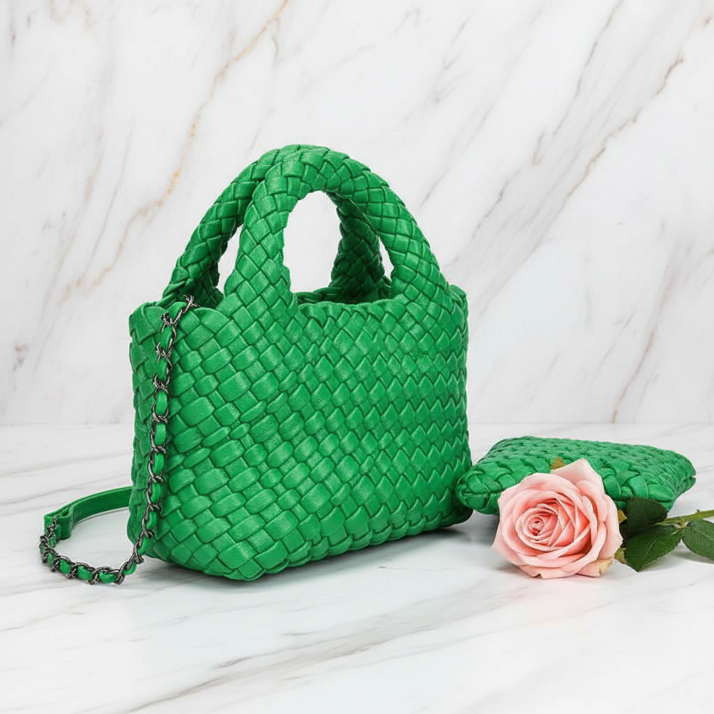 Three-Quarter View with Flower