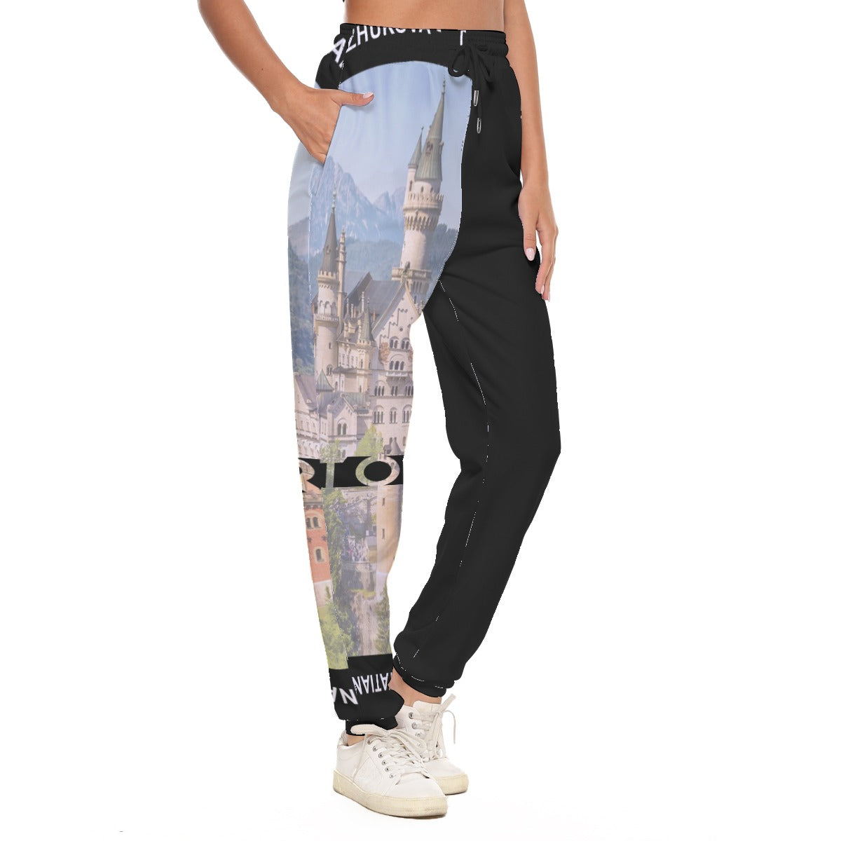 Women's Castle Casual Black Pants