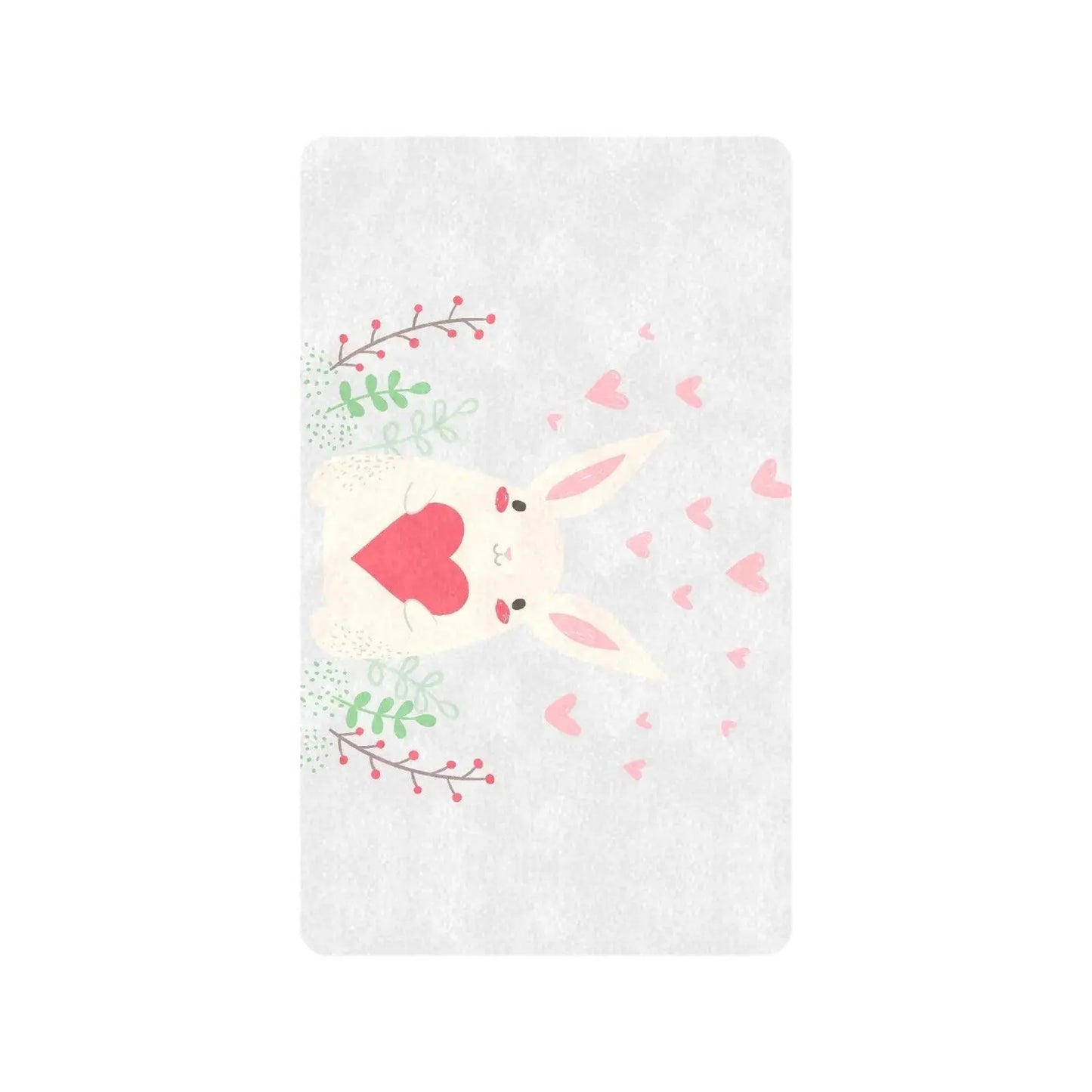 Doormat 30"x18" Rubber Rug - Gray - IVORYNN