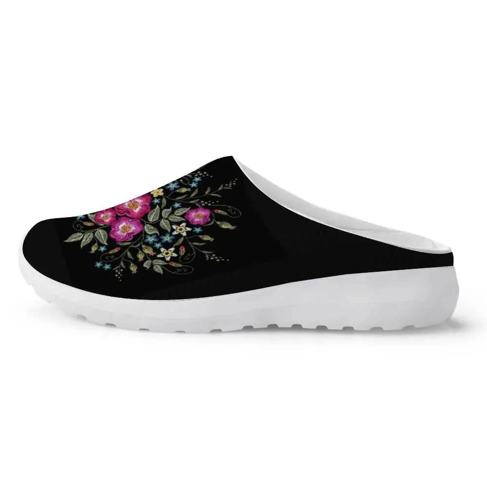 Non-Slip Mesh Breathable Home Slippers - IVORYNN