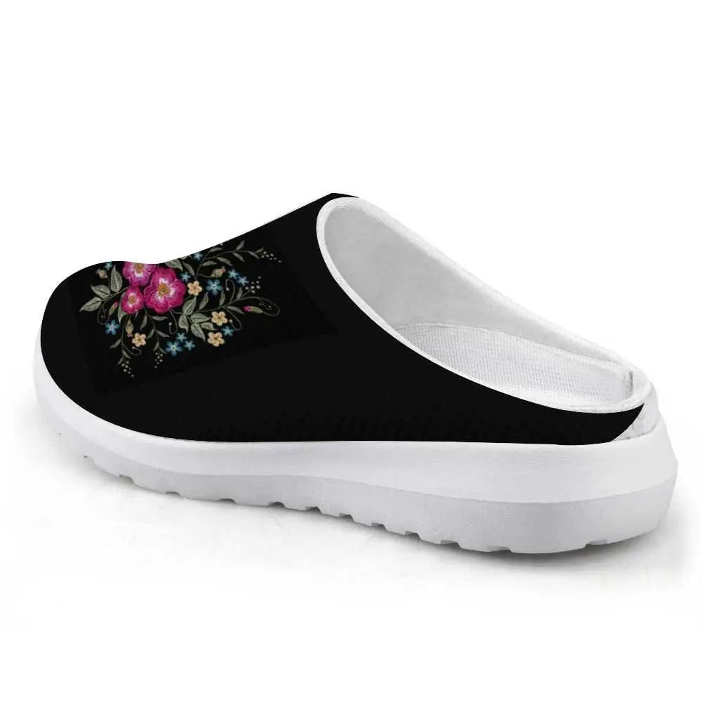 Non-Slip Mesh Breathable Home Slippers - IVORYNN