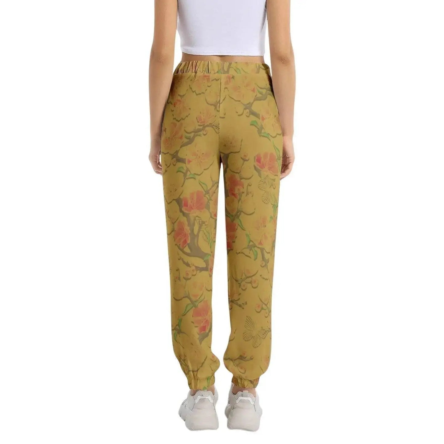 Vintage Elastic Waist Tapered Sweatpant - IVORYNN