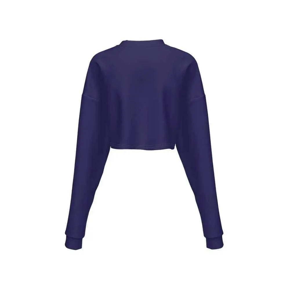 Women’s Cropped Crewneck Sweatshirt - IVORYNN