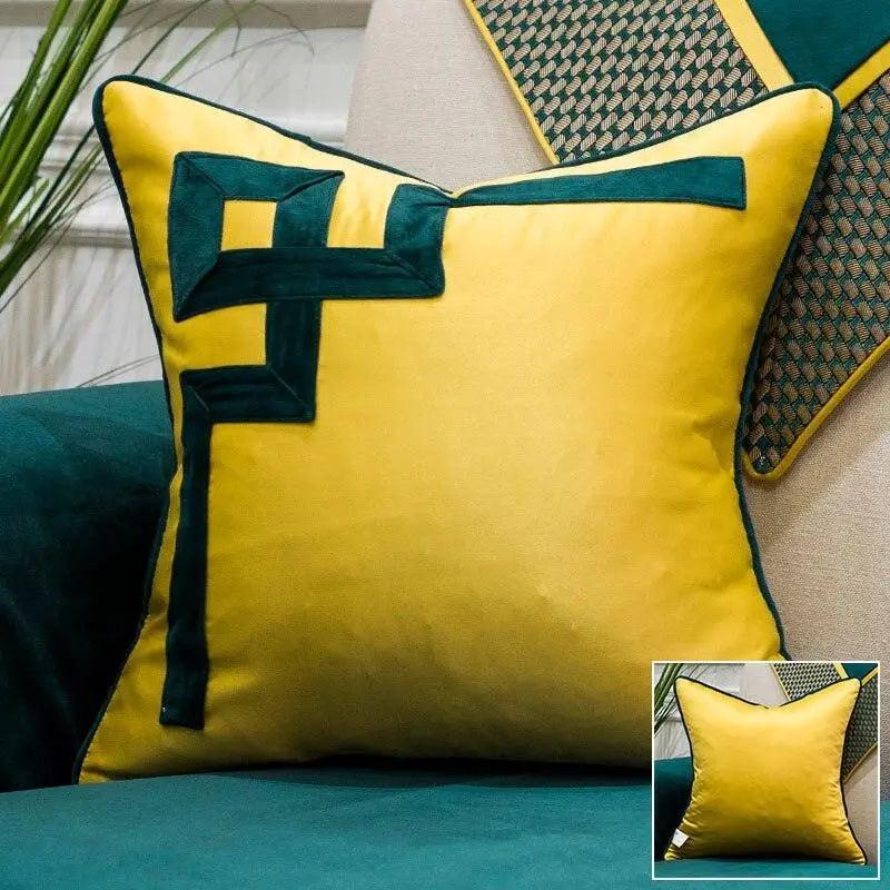 Luxury Velvet Teal Green Cushion Pillow Covers - Mishastyle