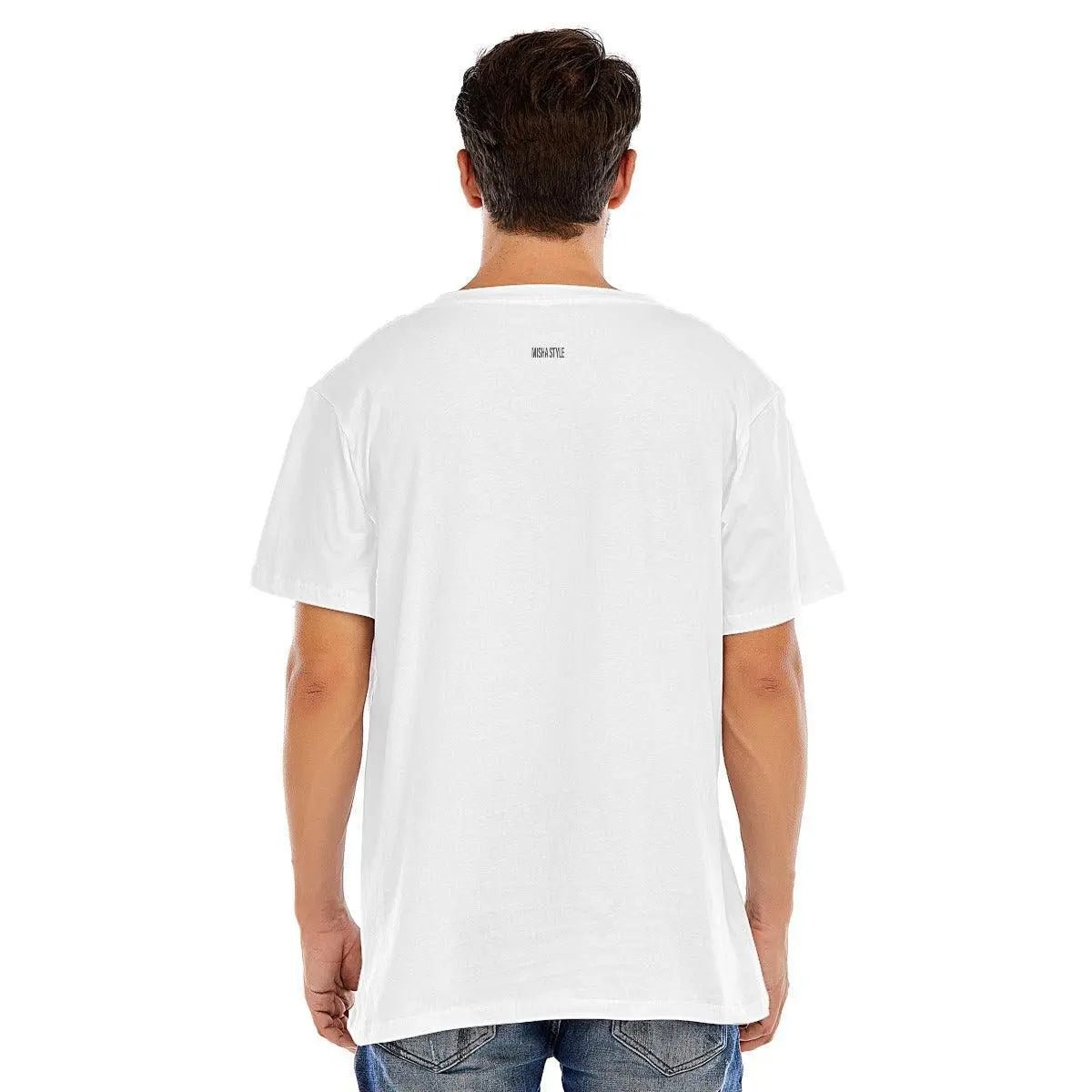 Men Oversized Short Sleeve T-shirt - Mishastyle