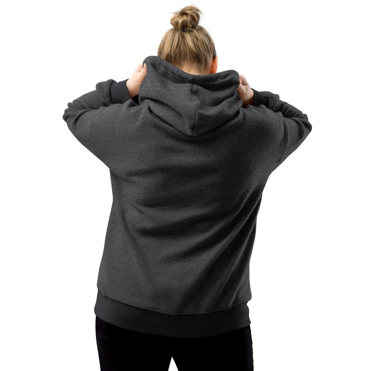 Men sueded fleece hoodie - Mishastyle