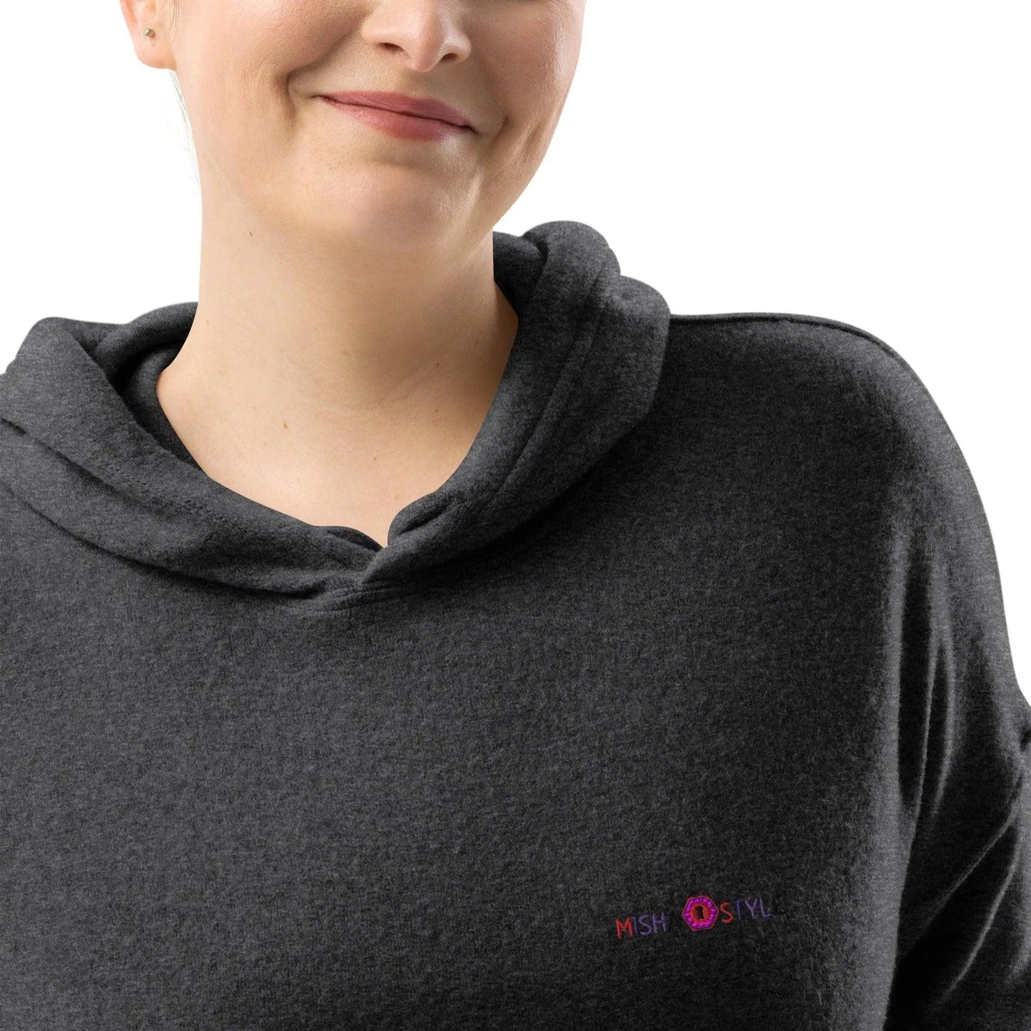 Men sueded fleece hoodie - Mishastyle
