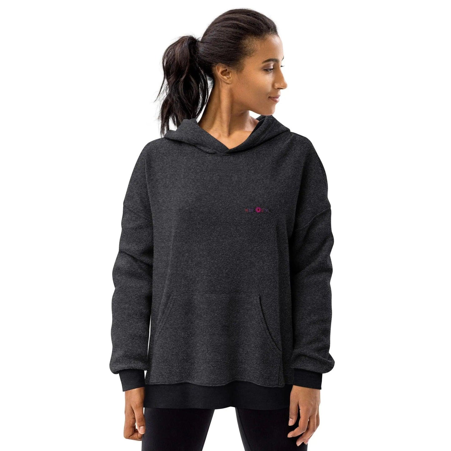 Men sueded fleece hoodie - Mishastyle
