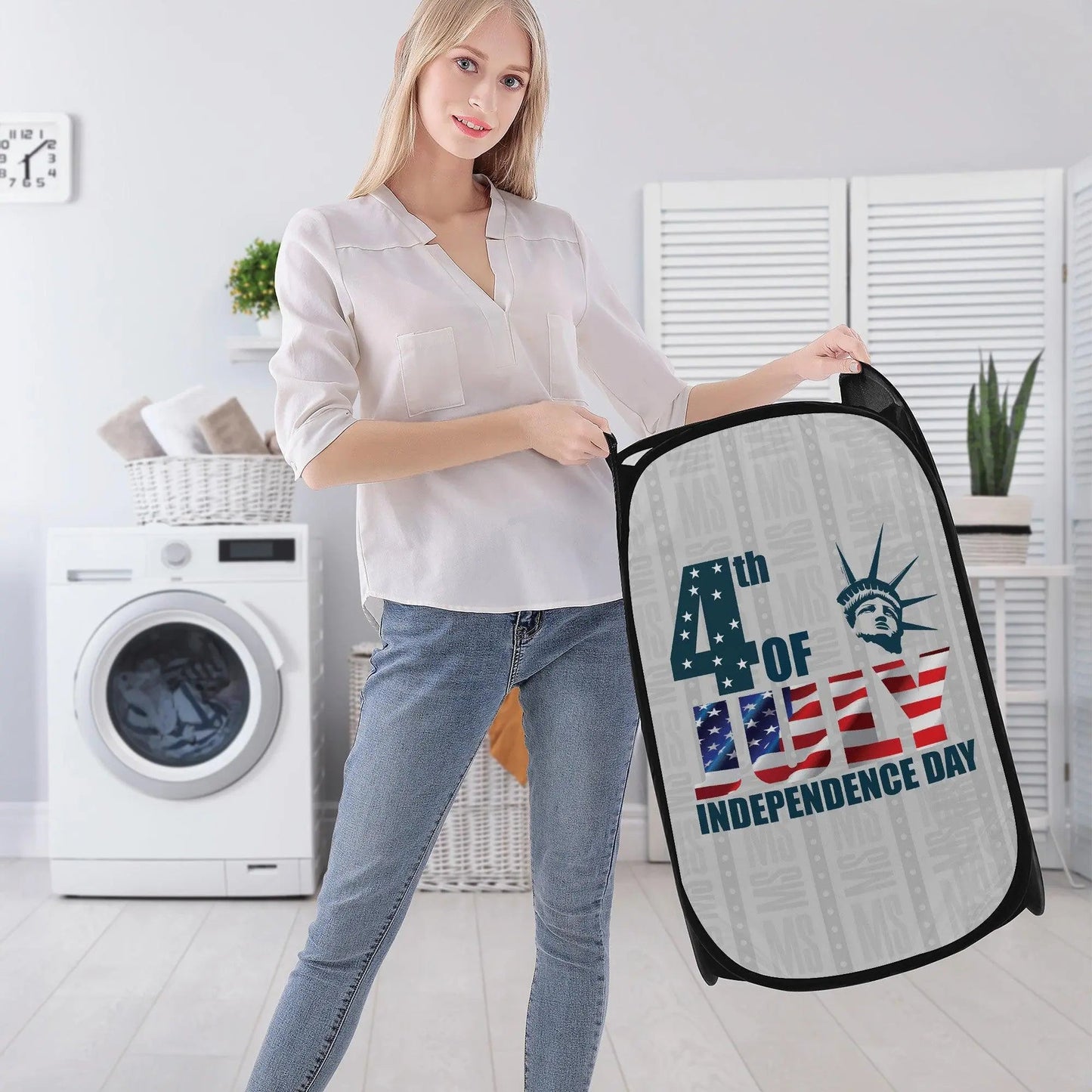 Misha Laundry Hampers Black - Mishastyle