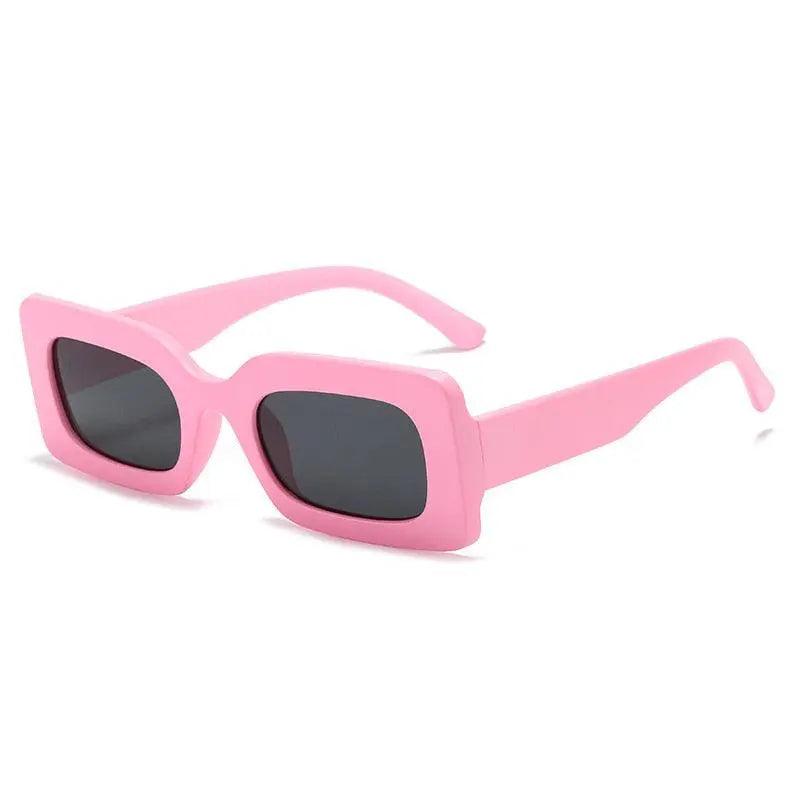 Vintage UV400 Rectangle Frame Sunglasses - Mishastyle
