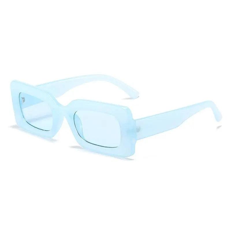 Vintage UV400 Rectangle Frame Sunglasses - Mishastyle