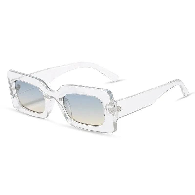Vintage UV400 Rectangle Frame Sunglasses - Mishastyle
