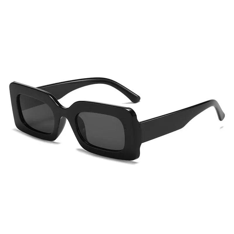 Vintage UV400 Rectangle Frame Sunglasses - Mishastyle
