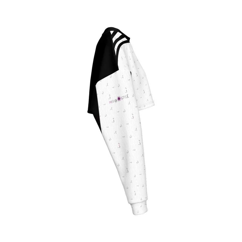 Women’s Cropped Sweatshirt - Lines - Mishastyle