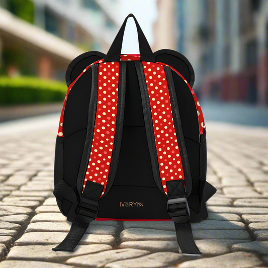 Mickey Mouse Ears Stylish School Backpack
