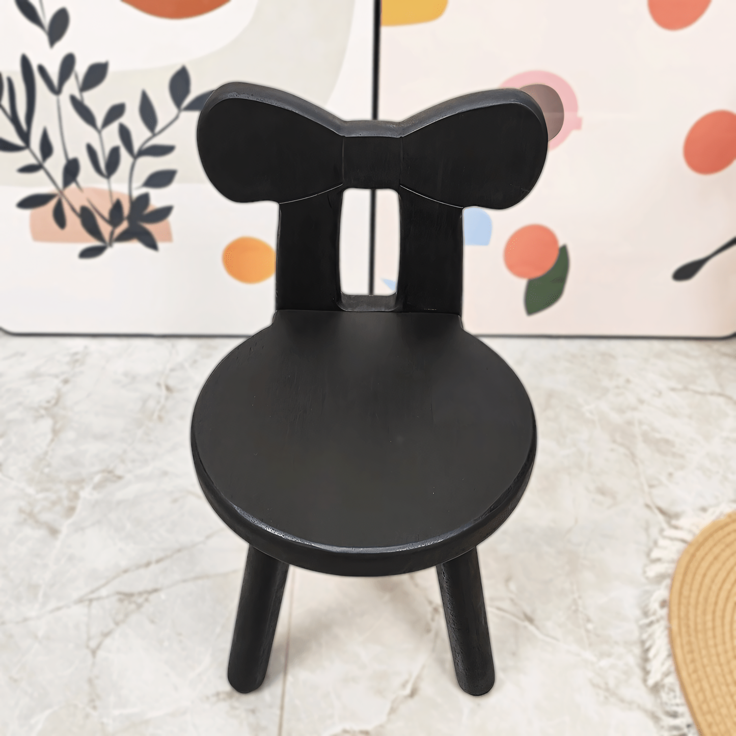 Modern Minimalist Solid Wood Chair