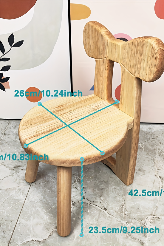Modern Minimalist Solid Wood Chair
