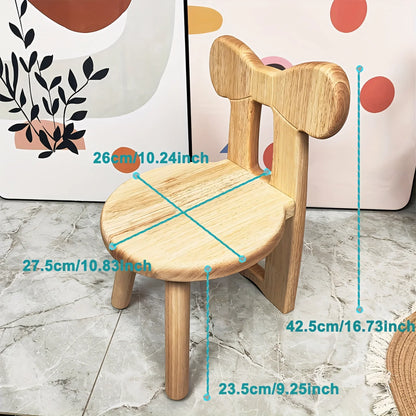 Modern Minimalist Solid Wood Chair