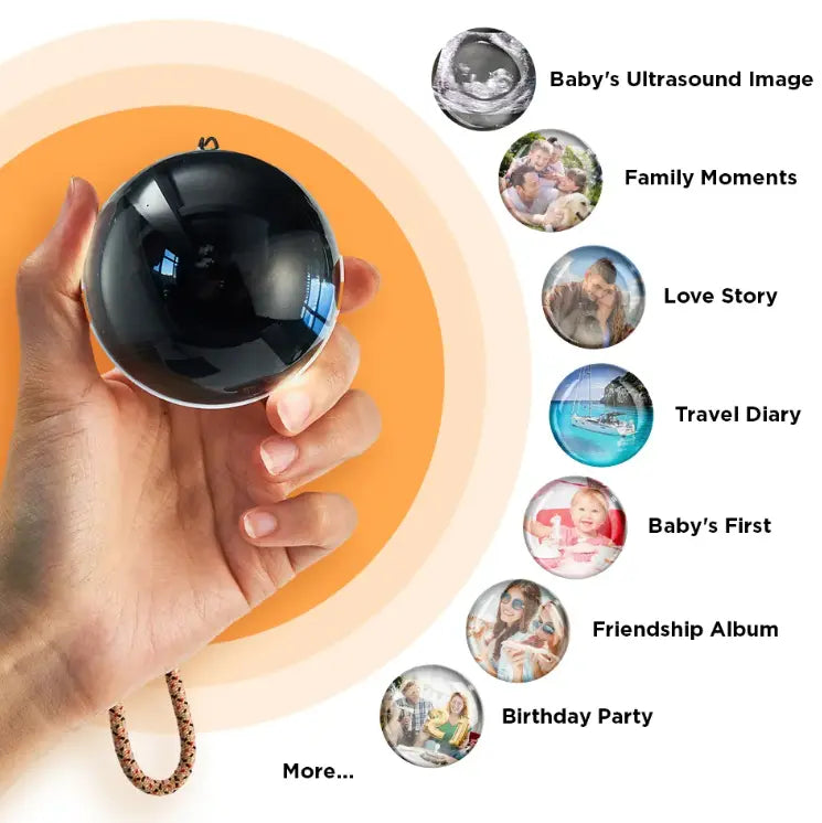 Magic WiFi Crystal Ball Video and Photo Display and Transfer