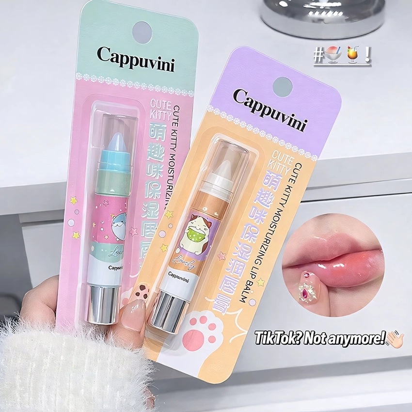 Velvety Lip Balm in natural winter shades