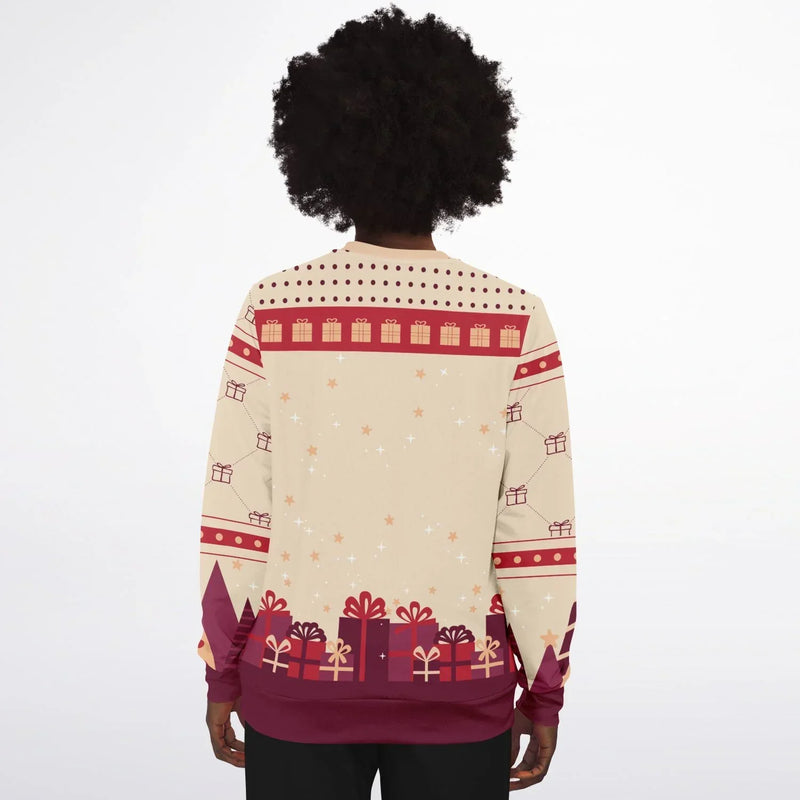 I’m Laying On Your Present Women Christmas Sweatshirt