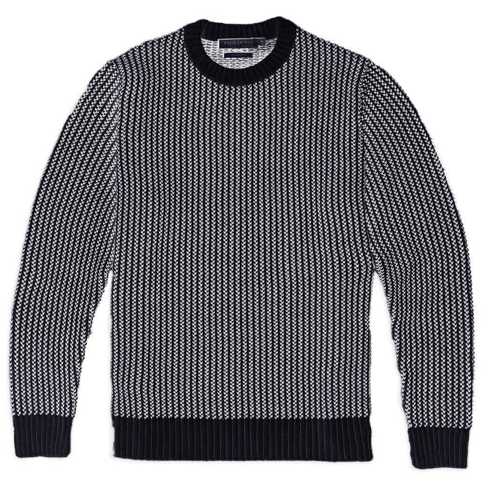 100% Cotton Dark Gray Premium Knitted Sweater - IVORYNN