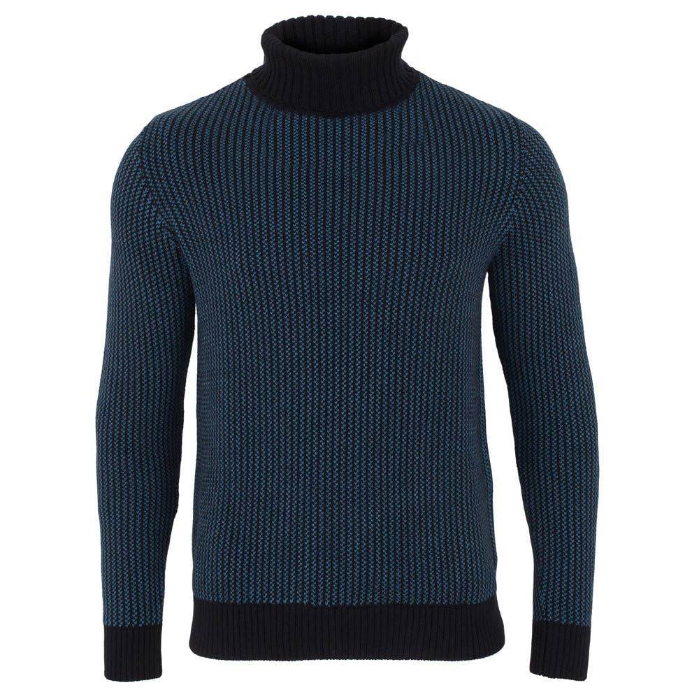 100% Cotton Japanese Indigo Knitted Sweater - IVORYNN
