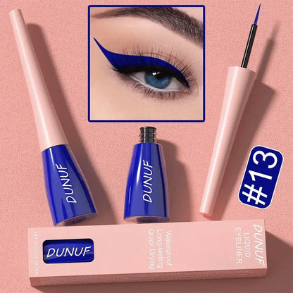 12 Pieces Color Waterproof Eyeliner Pencil - IVORYNN