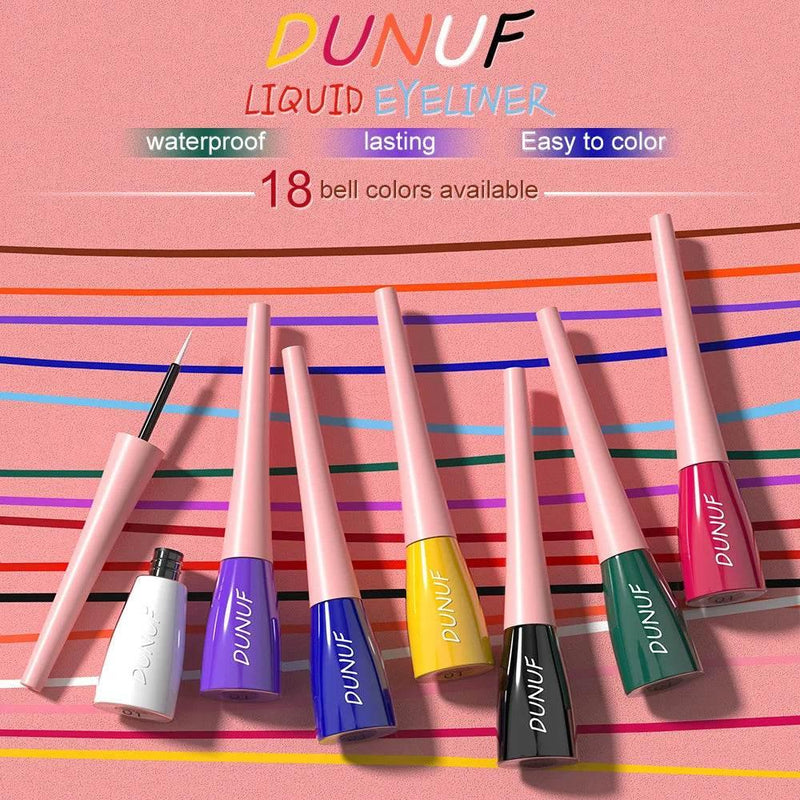 12 Pieces Color Waterproof Eyeliner Pencil - IVORYNN