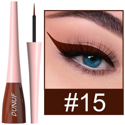 12 Pieces Color Waterproof Eyeliner Pencil - IVORYNN