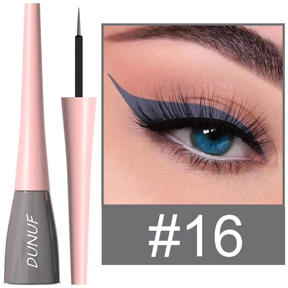 12 Pieces Color Waterproof Eyeliner Pencil - IVORYNN