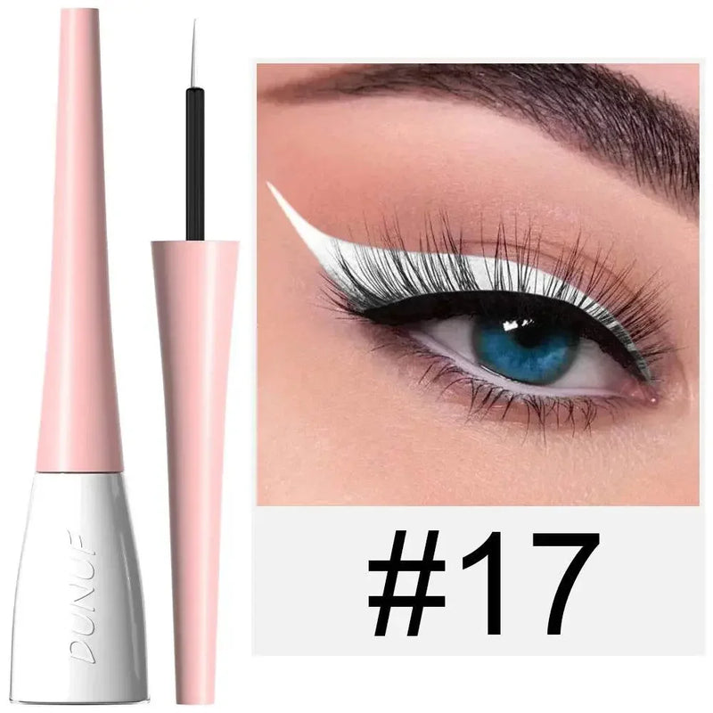 12 Pieces Color Waterproof Eyeliner Pencil - IVORYNN