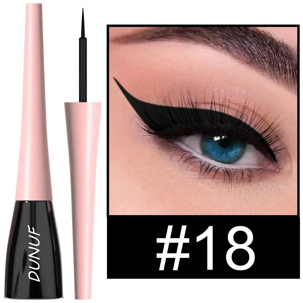 12 Pieces Color Waterproof Eyeliner Pencil - IVORYNN