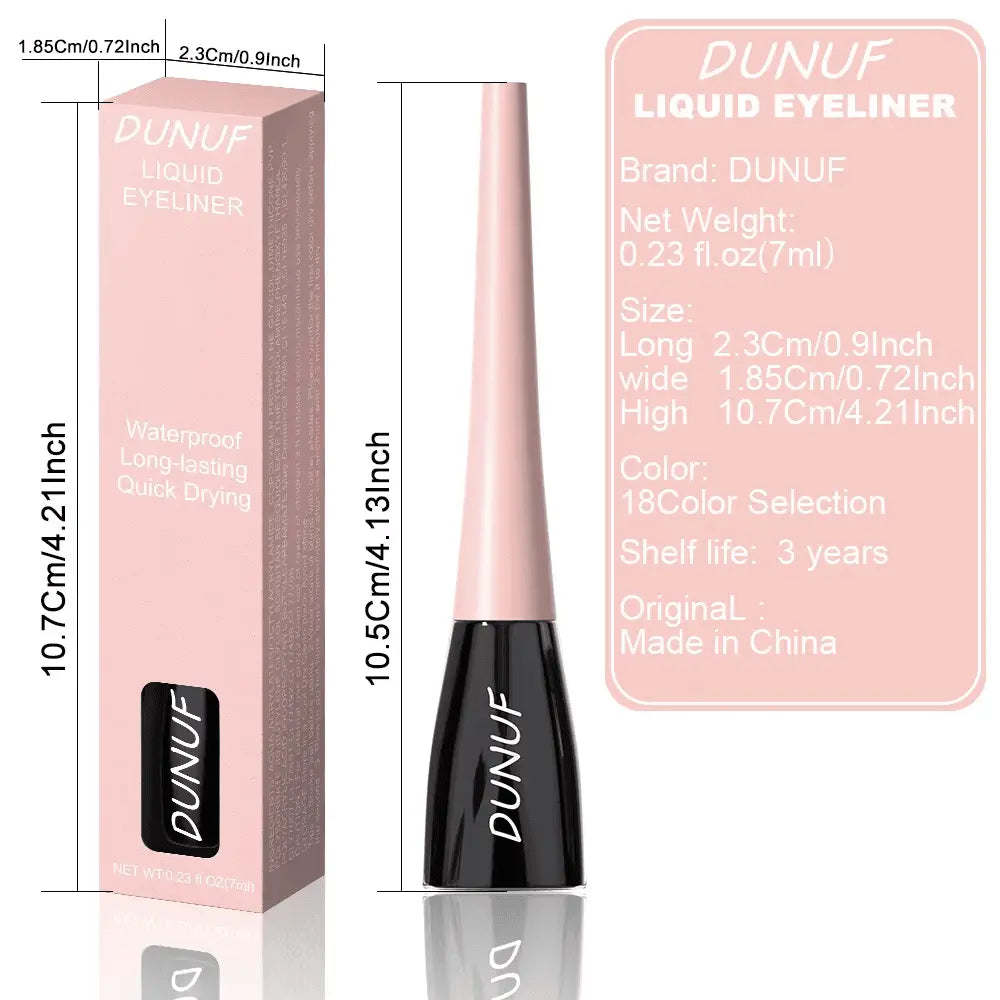 12 Pieces Color Waterproof Eyeliner Pencil - IVORYNN