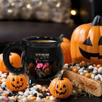 13OZ CAT PETTING GUIDE Cauldron Mug With Handle - IVORYNN