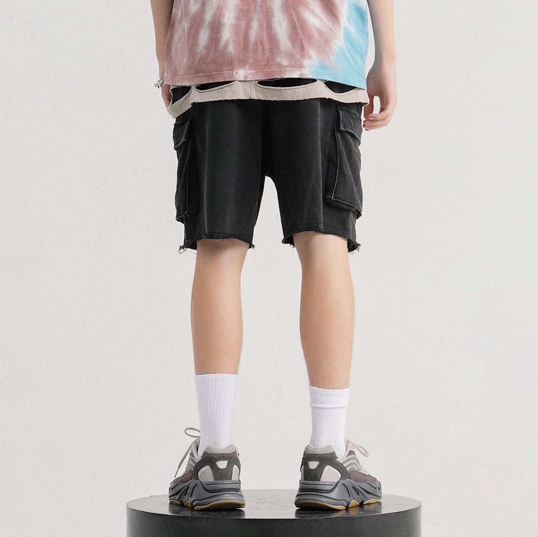 Chic Black Cargo Shorts