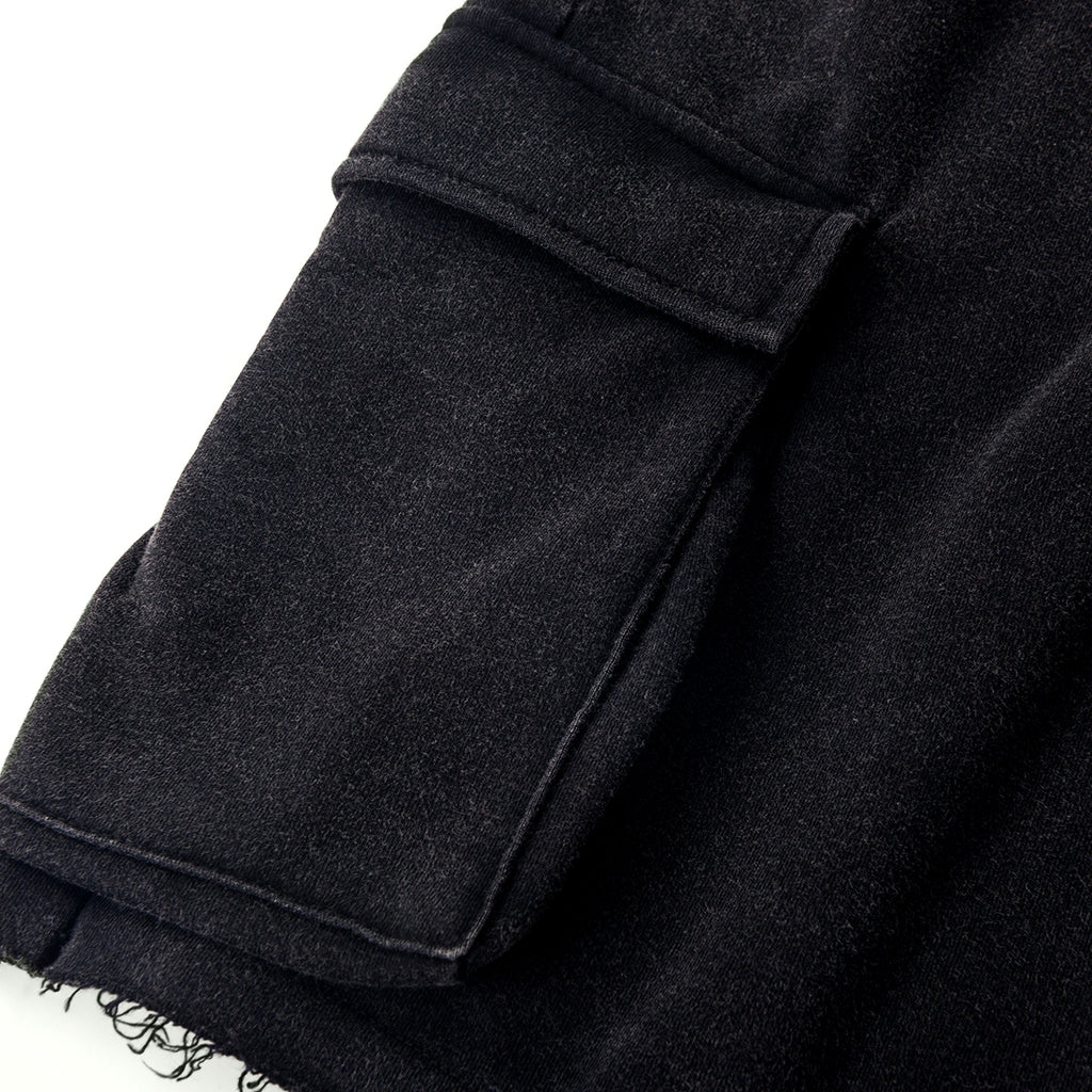 Chic Black Cargo Shorts