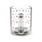 10oz Glass Mug Heart IVORYNN