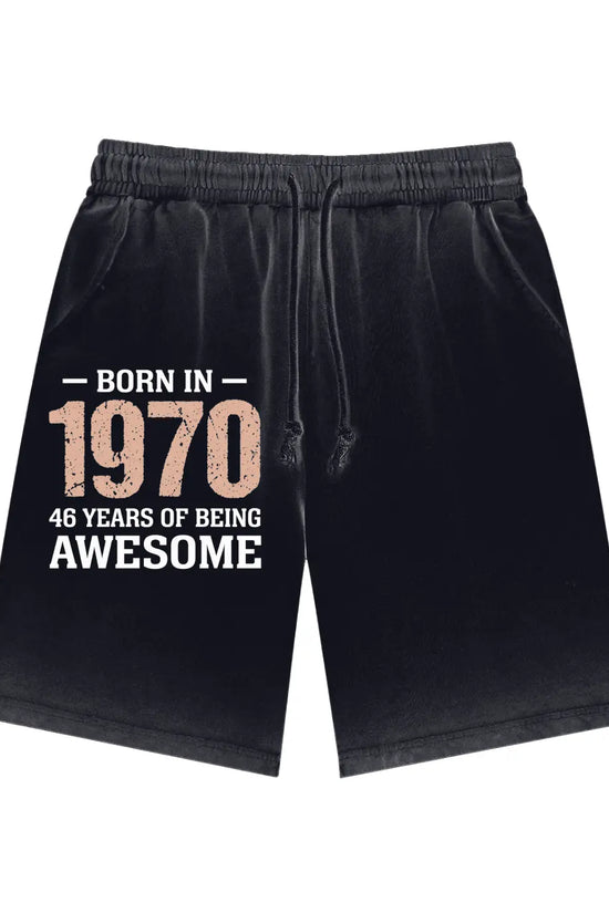 1970 Awesome Reverse Dyed Sweatshorts - IVORYNN