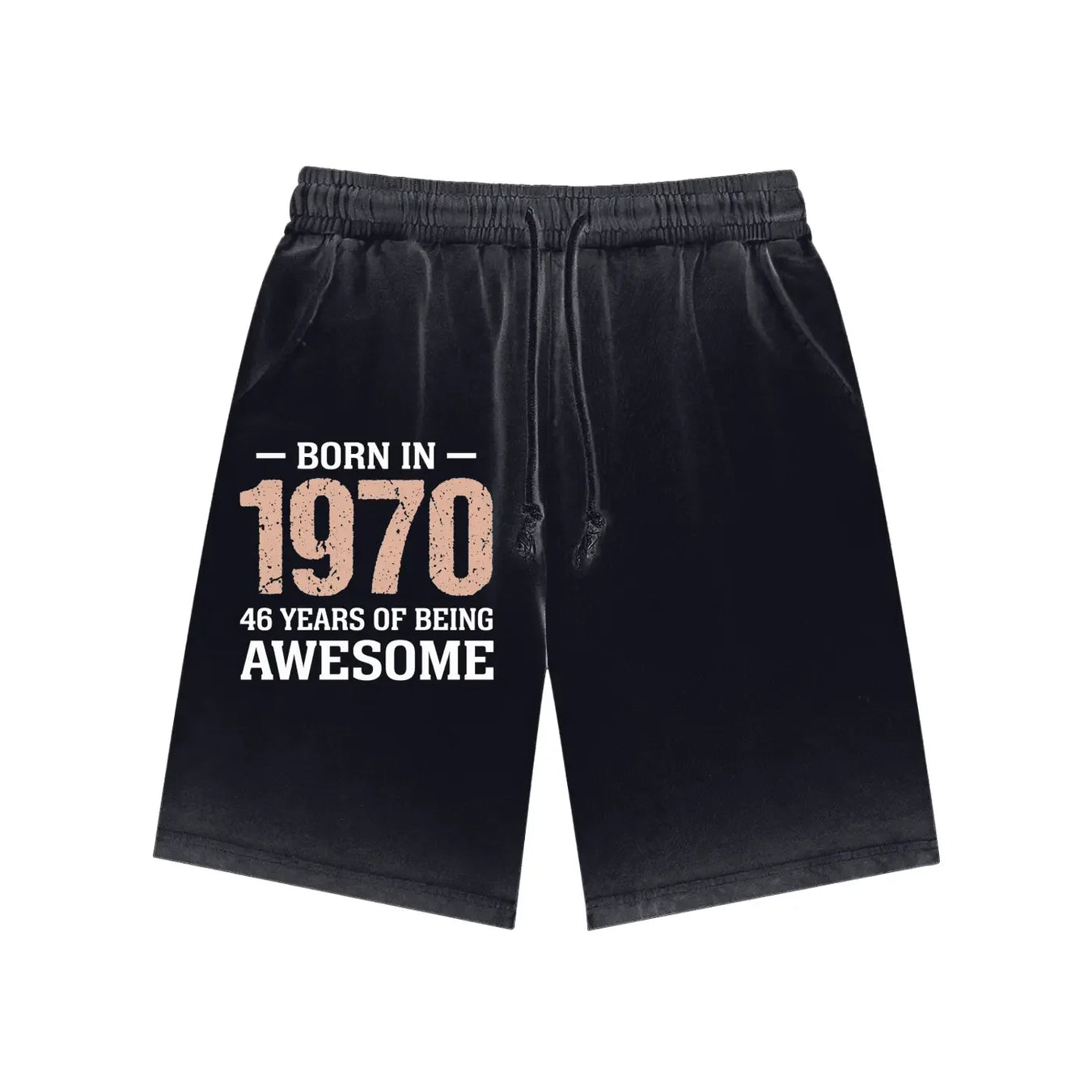 1970 Awesome Reverse Dyed Sweatshorts - IVORYNN