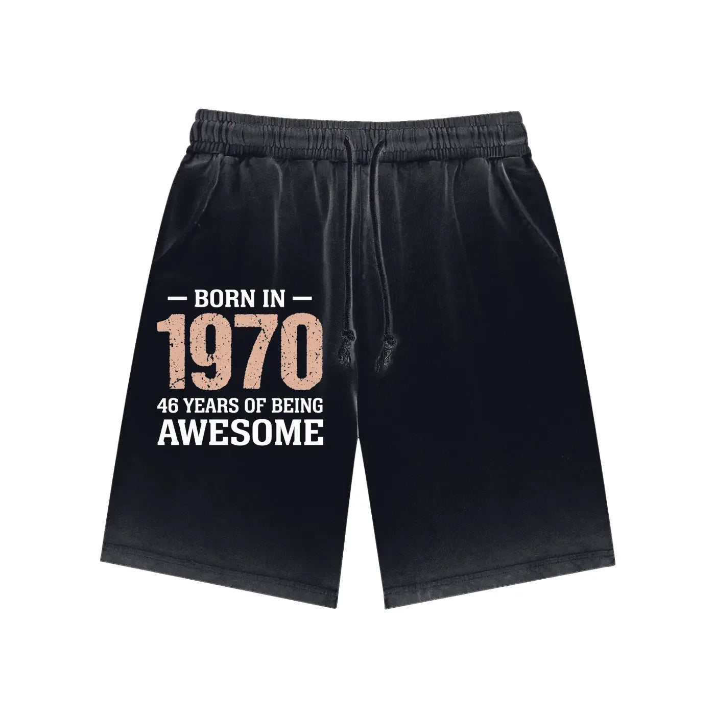 1970 Awesome Reverse Dyed Sweatshorts - IVORYNN