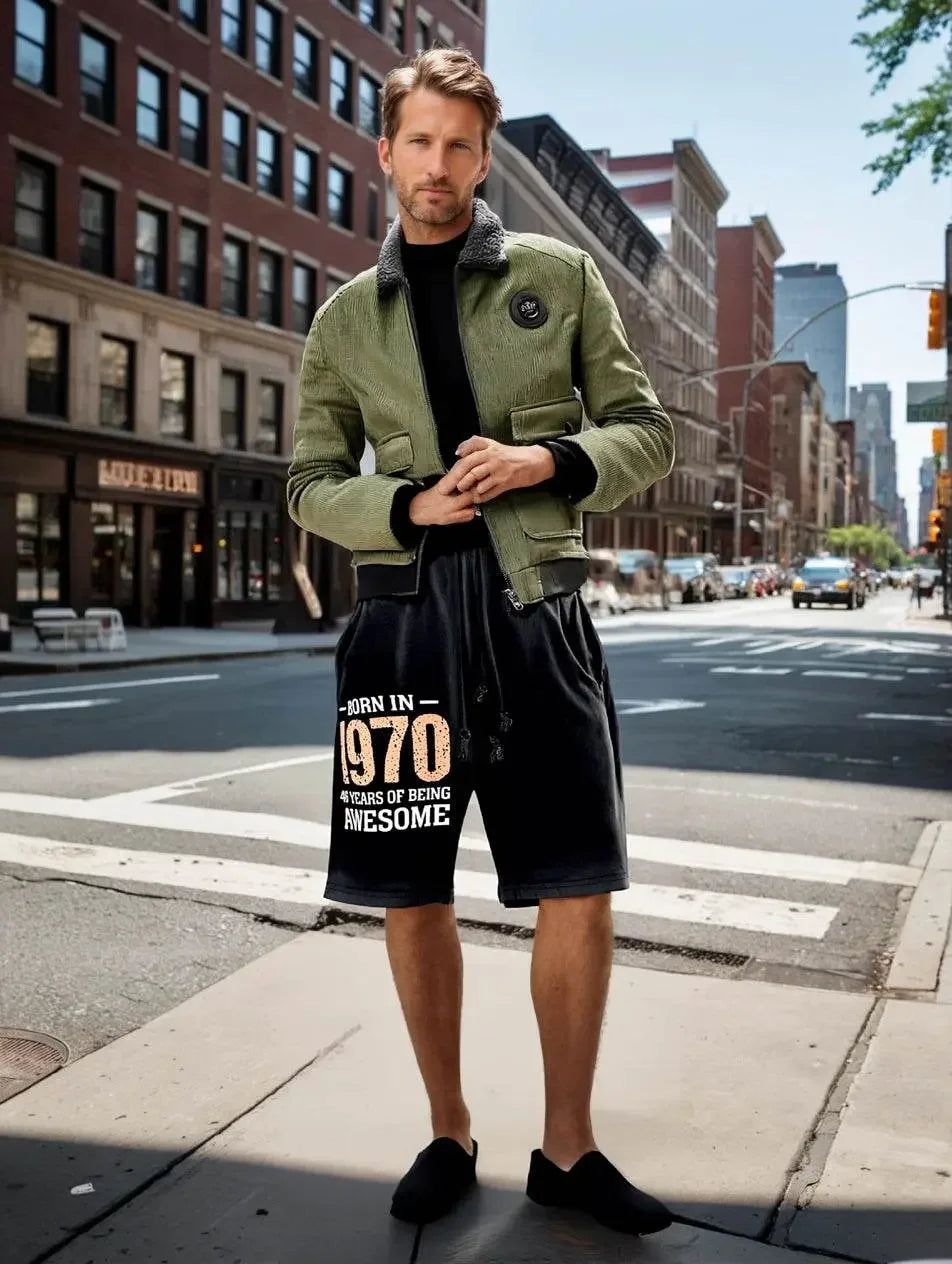 1970 Awesome Reverse Dyed Sweatshorts - IVORYNN