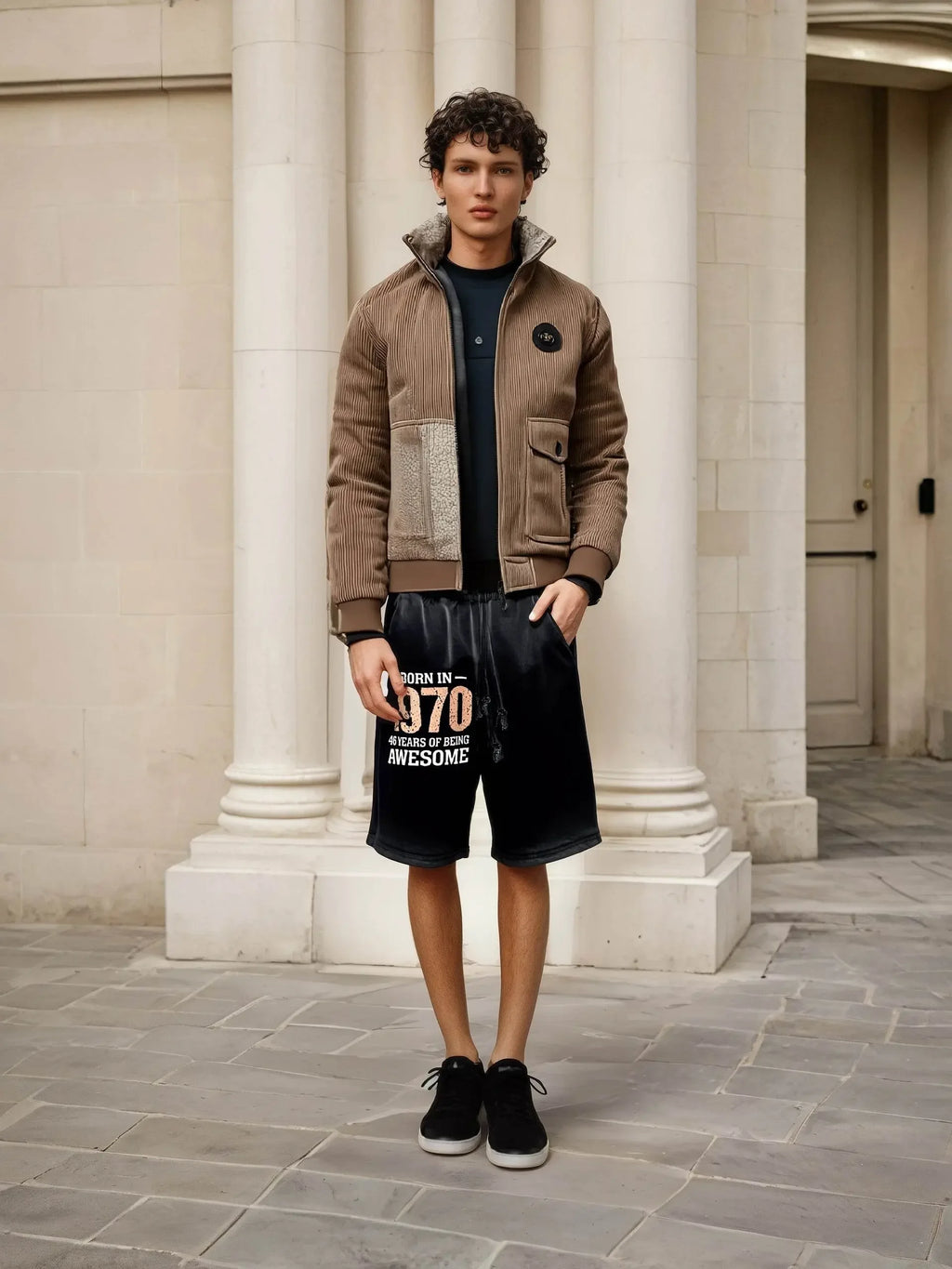 1970 Awesome Reverse Dyed Sweatshorts - IVORYNN