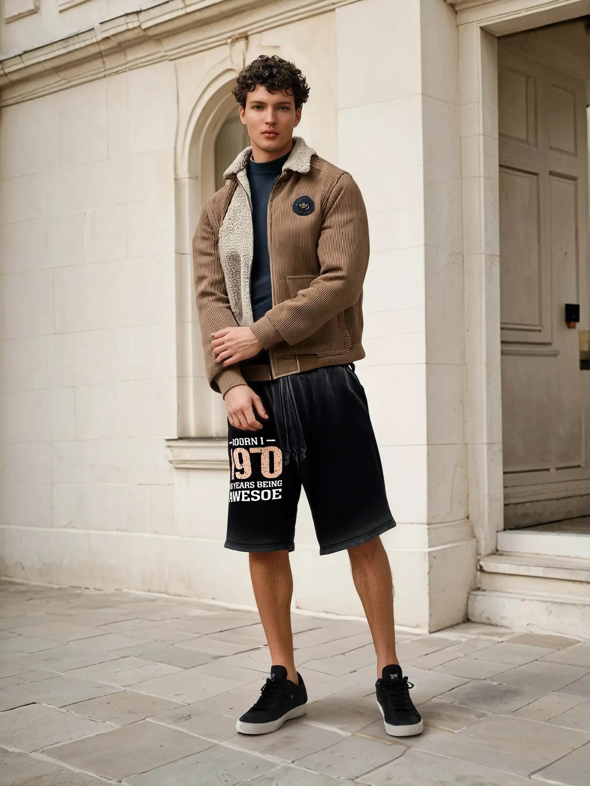 1970 Awesome Reverse Dyed Sweatshorts - IVORYNN